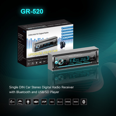 Çin Araba 1 DIN MP3 Çalar Akıllı DRM Araba Radyo DC 12 V USB Ses Video Oynatıcı Tedarikçi