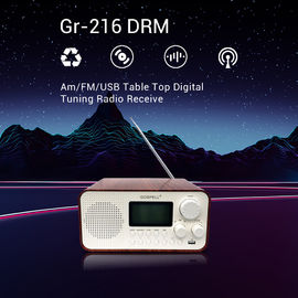 Çin Kırbaç Anten Am FM USB 4W DRM Masaüstü Radyo Oynatıcı Tedarikçi